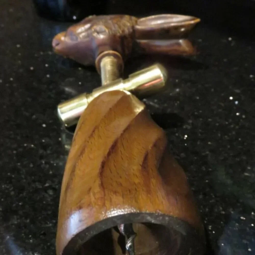 NWT COMOY'S OF LONDON Rabbit Corkscrew Wine Bottle Opener Retired Collectible